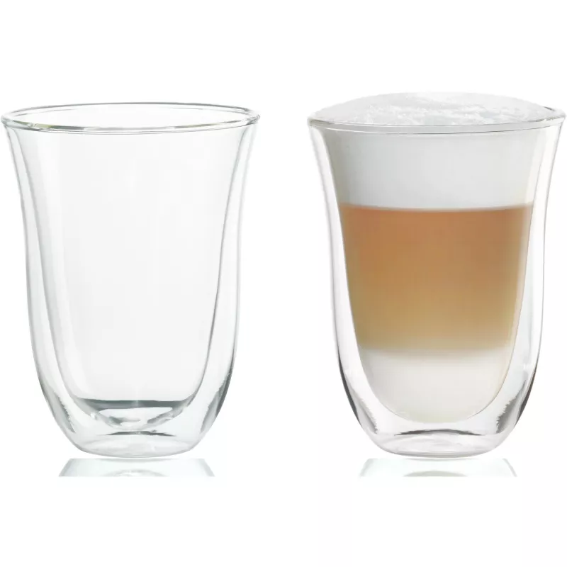Bicchiere per caffè DeLonghi De’Longhi 5513214611 trasparente vetro 2 pz. 220 ml 117 mm