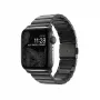 Cinturino per orologio Nomad acciaio inox nero grafite V2 per 42/44/45/49 mm