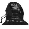 Bollitore elettrico Adler AD 1377G, capacità 0,6 L, 600 W, grigio, plastica/silicone/acciaio inox
