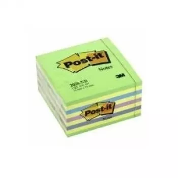 3M Post-it Notes Cube 2028-NB, 76 x 76 mm, verde neon