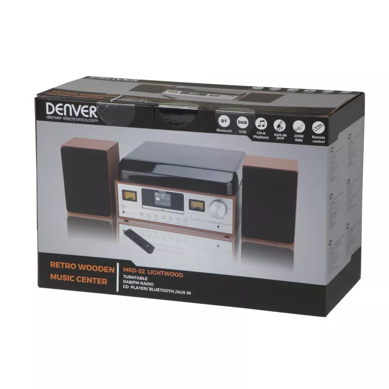 Giradischi Denver MRD-52LIGHTWOOD