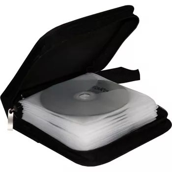 MediaRange BOX50 portadischi per 24 CD/DVD, nero