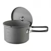 ESBIT set da cucina con fornello ad alcol, alluminio 1,5 L, Ø15,4 cm, H115 mm, nero