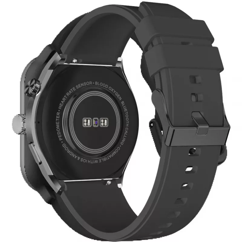 Smartwatch Beafon 401 AMOLED Silver nero