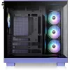 View 380 XL TG ARGB, case tower viola, vetro temperato x 2