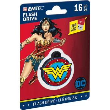 Chiavetta USB EMTEC Wonder Woman Collector 16 GB USB Type-A 2.0 multicolore