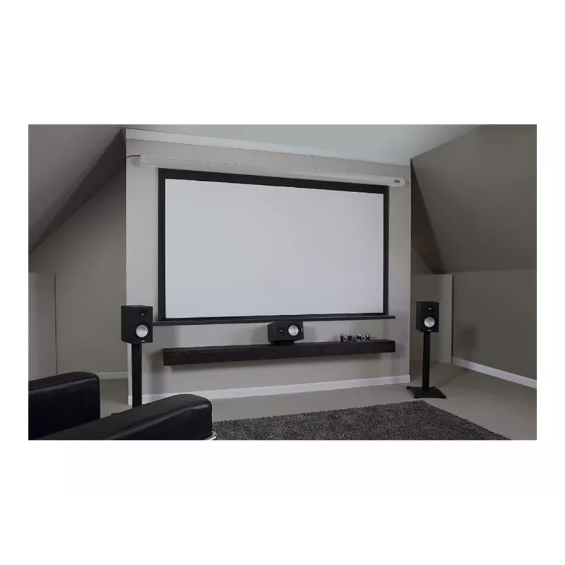 Elite Screens Spectrum Series Electric100V schermo di proiezione motorizzato, 100 pollici (254 cm), 4:3, MaxWhite guadagno 1,1, bianco