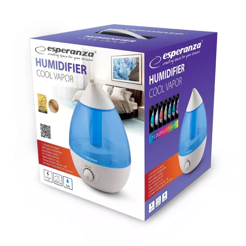 Esperanza EHA005 umidificatore 2,6 L