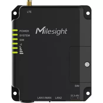 Router industriale Milesight UR32 Lite 4G LTE – router mobile compatto per connessione M2M/IoT