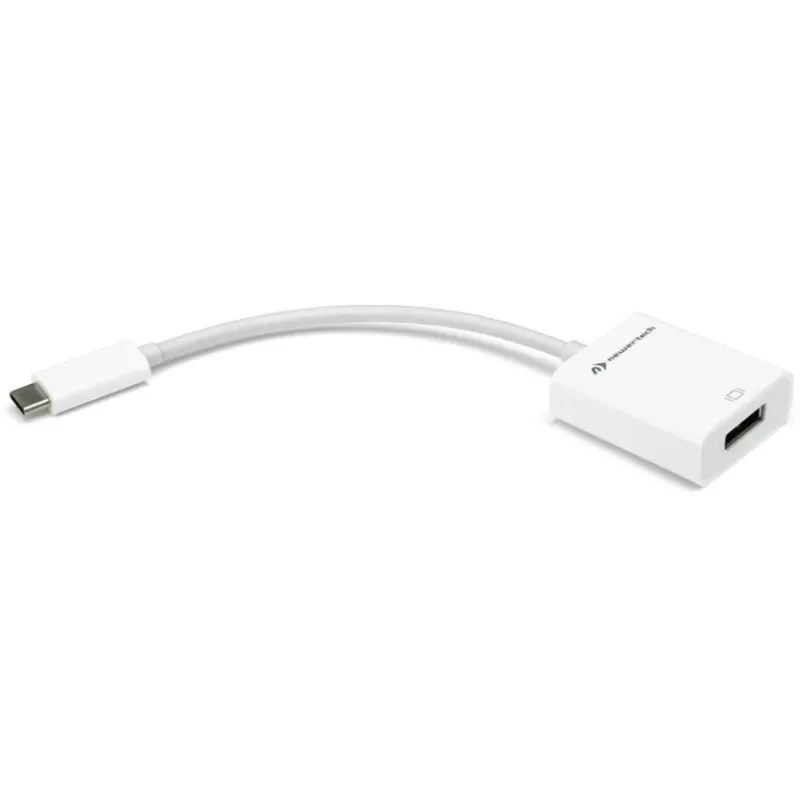 Adattatore USB, connettore maschio USB-C > connettore femmina DisplayPort (bianco, 11 cm)