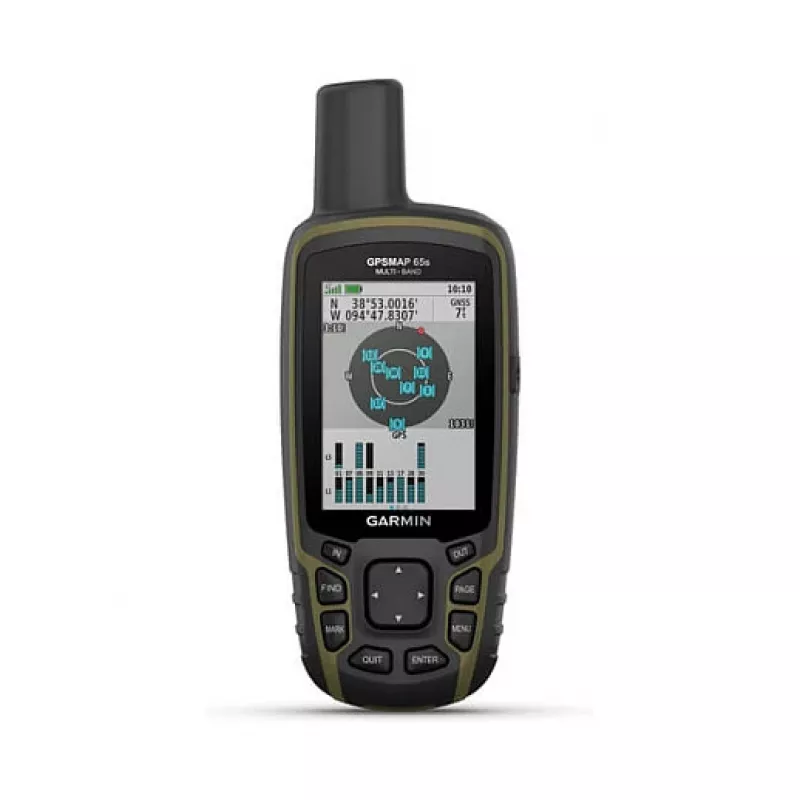 Dispositivo GPS Garmin GPSMAP 65s Personal nero