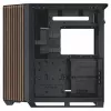 APNX V1-W-BK-v1 Midi-Tower nero, legno