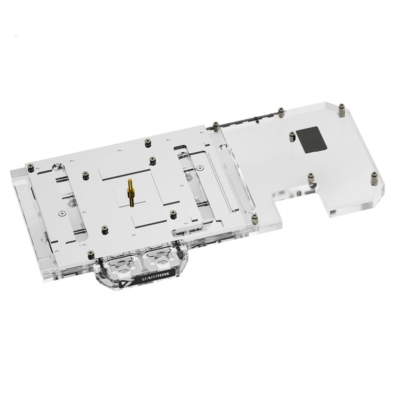 Waterblock GPU Barrow LRC2.0 per ASUS STRIX 3070 — copertura completa, acrilico