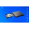 SAVIO AK-59 masterizzatore CD/DVD esterno sottile R/RW - USB-C/USB-A, nero
