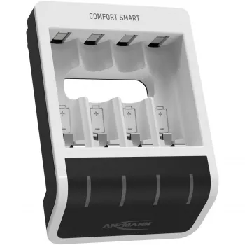 Caricabatterie Ansmann Comfort Smart per batterie domestiche USB