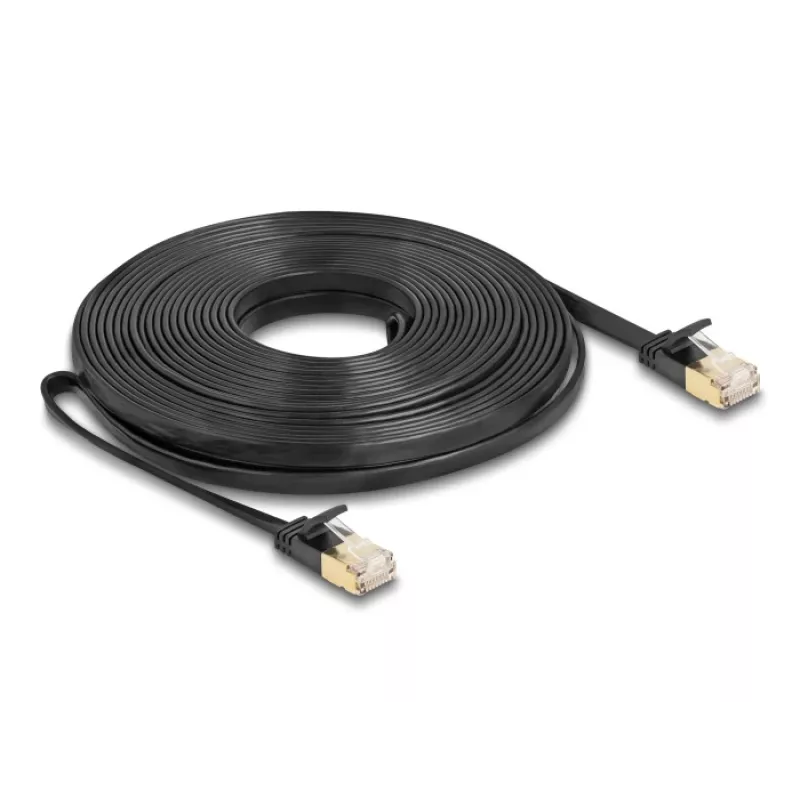 Cavo di rete DeLOCK RJ45 Cat.6A connettore maschio su connettore maschio U/FTP 10 m nero