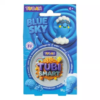 Pasta modellabile TUBAN Tubi Smart – Blue Sky, 50 g