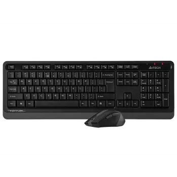 Mouse wireless A4Tech FStyler 47478 2.4G Nano grigio design ergonomico