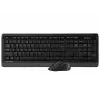 A4Tech FStyler FG1035 kit tastiera e mouse wireless, 2,4G, grigio