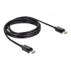 Cavo DisplayPort DeLOCK 82424 3 m maschio-maschio oro nero