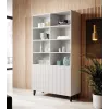 Scaffale PAFOS 100x40x176,5 cm bianco opaco