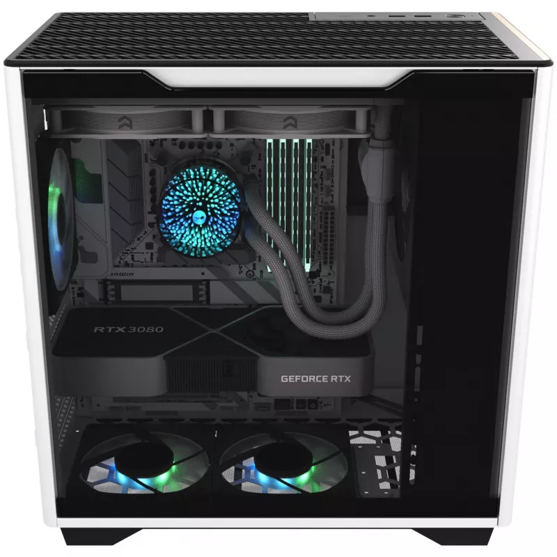 InWin A5 Midi-Tower Vetro temperato – bianco