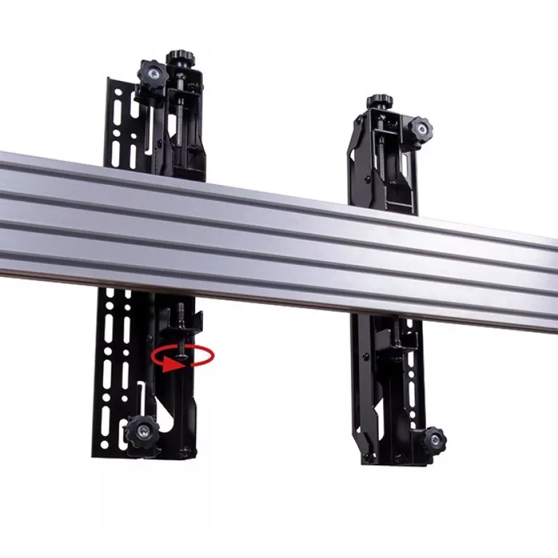 Bracci universali per interfaccia con microregolazione B-Tech BT8390-VESA400MAF/B