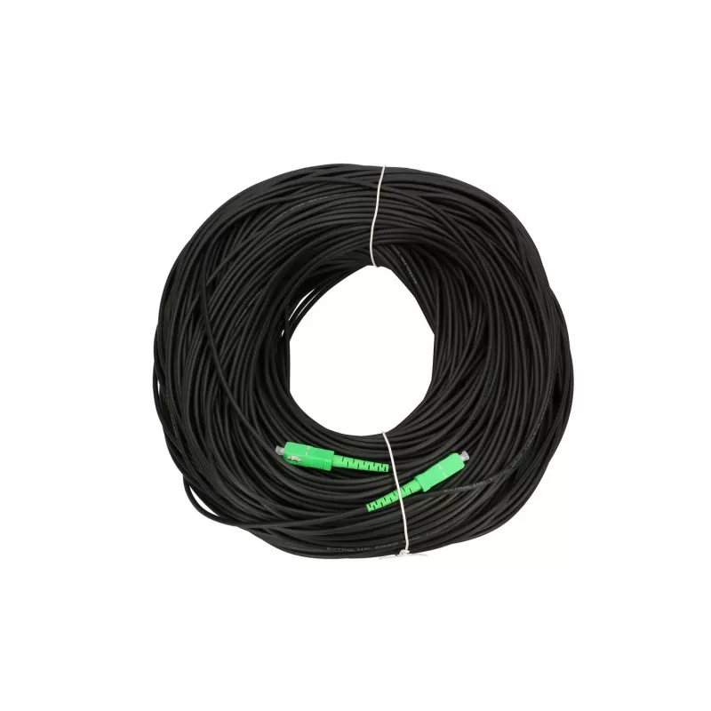 Cavo patch Extralink SC/APC-SC/APC, tondo, sospeso, monomodale, simplex, G.657A2, 140m
