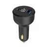 CARICABATTERIE DA AUTO USB 2PORT/TA-UC-AC2PD30LCD-CAR01 GEMBIRD