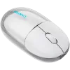 Mouse CANYON OnClick 24 BT/ wireless trasparente/bianco