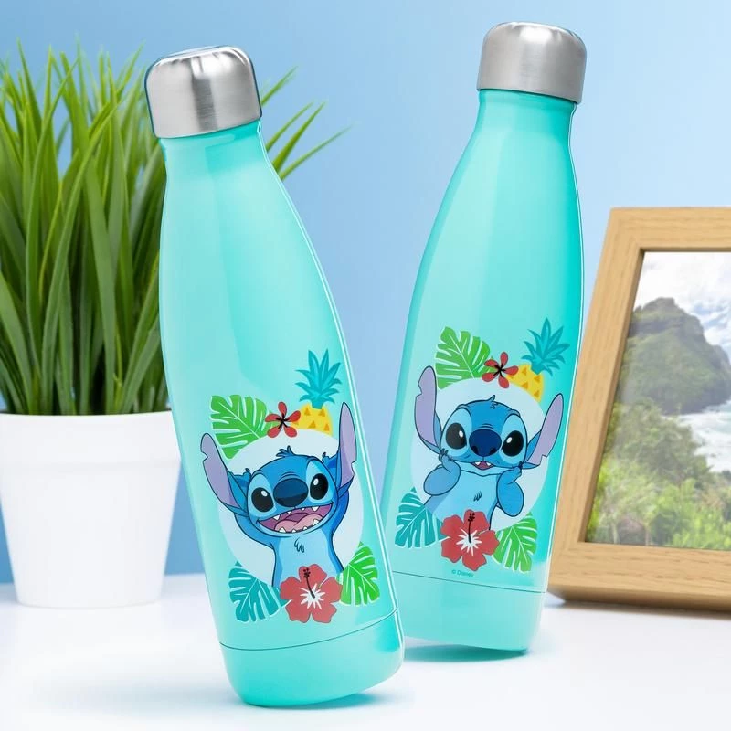 Paladone Stitch bottiglia d'acqua in metallo