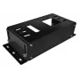 Base di montaggio 10,5-16 cm ZINCATO RAL7016 per automazioni NICE, FAAC, GENIUS, BENINCA, KEY, CAME, ROGER