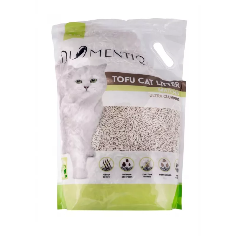 DIAMENTIQ Tofu Matcha Ultra agglomerante - lettiera vegetale - 4 kg