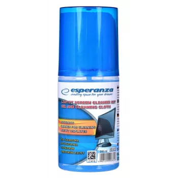 Kit per la pulizia dello schermo ESPERANZA ES121 per LCD/TFT/Plasma, 200 ml