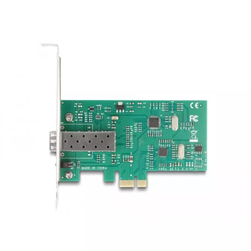 DeLOCK scheda PCI Express x1 a 1 x slot SFP 100Base-FX RTL