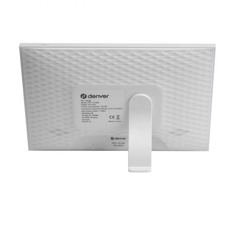 Denver PFF-1012 cornice digitale bianco 25,6 cm (10.1) touchscreen Wi-Fi