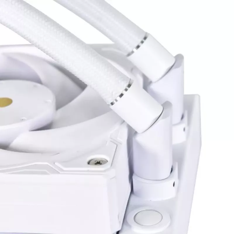 Dissipatore liquido all-in-one Lian Li Galahad II Trinity 12 cm bianco