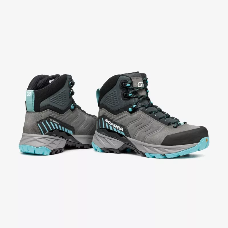 Scarpa Rush TRK GTX Woman scarpe da escursionismo da donna, taglia 38, Midgray/Aqua