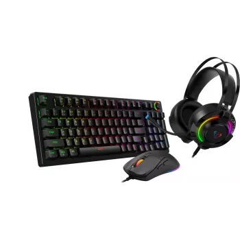 Set gaming Yenkee YGS 03 ECLIPSE 3-in-1 (tastiera, mouse, headset)