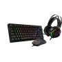 Set gaming Yenkee YGS 03 ECLIPSE 3-in-1 (tastiera, mouse, headset)
