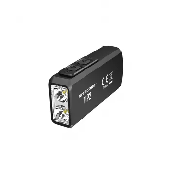 Torcia da mano Nitecore TIP2 — 720 lm, litio-ione, 55 h di autonomia, 38,3 g, nero