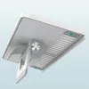 Supporto portaoggetti per iMac 312 bianco