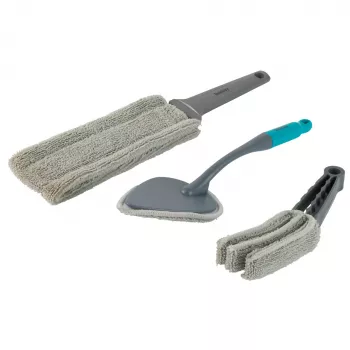 Set piumino per la polvere Beldray LA029401FEU7 3 pz., microfibra e strumenti antipolvere senza prodotti chimici