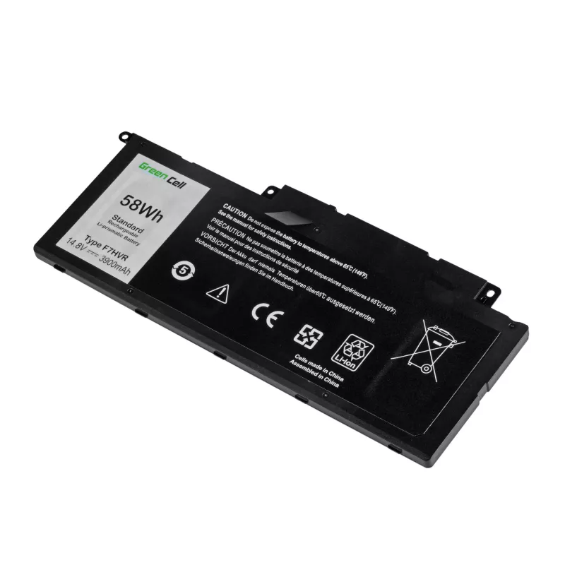 Green Cell DE112 batteria per laptop F7HVR per Dell Inspiron 15 7537 17 7737 7746, 14,4 V, 3800 mAh