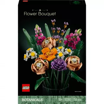 LEGO 10280 Icons Bouquet di fiori set di fiori artificiali per adulti accessori decorativi per la casa idea regalo per donne uomini lei e lui moglie o marito