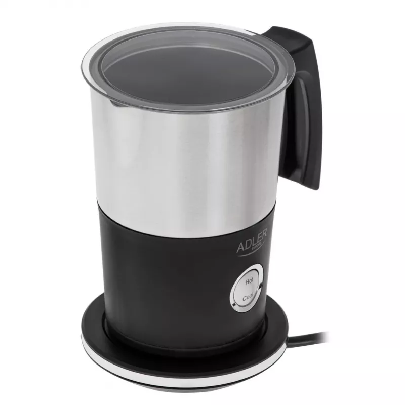 Montapanna automatico Adler AD 4497 – acciaio inox, 600W, 120 ml schiuma / 300 ml riscaldamento, caldo e freddo