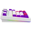 LORGAR KBP70TKLW, tastiera da gaming meccanica TKL wireless Pro, bianco, layout EN