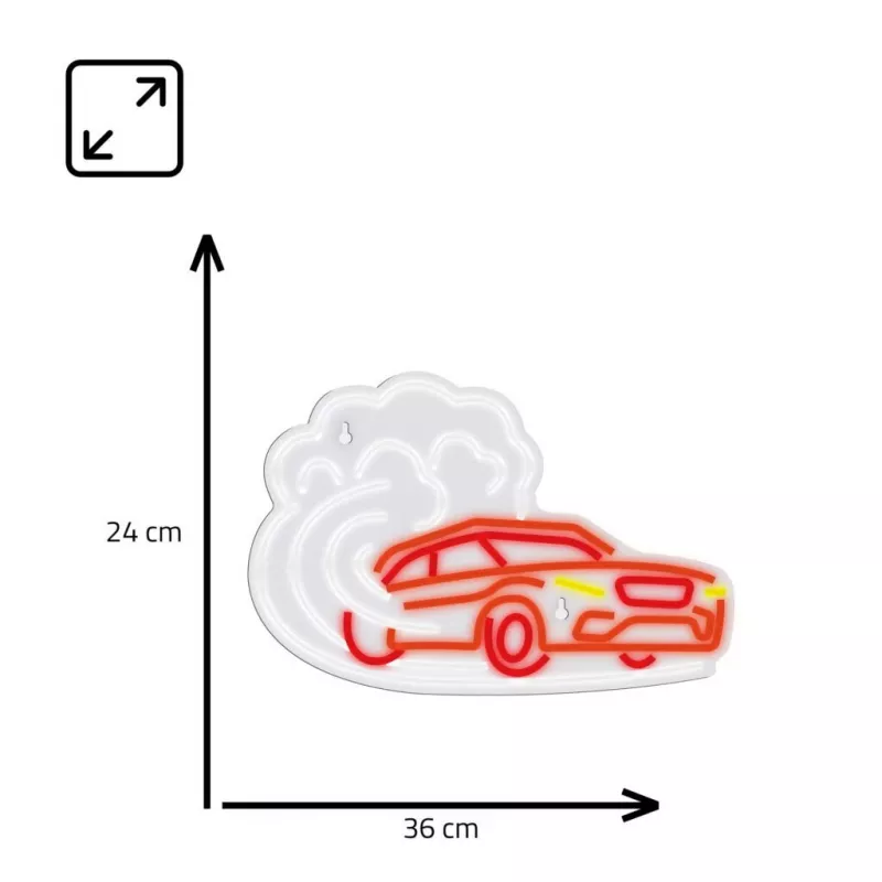 Luci neon per auto MANTA SNL96MT — illuminazione d'accento interna/esterna, modello SNL96MT