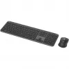 Logitech Signature slim Combo MK950 - set tastiera-mouse - wireless - Bluetooth 5,1 LE - QWERTY - nordico - grafite (920-012488)
