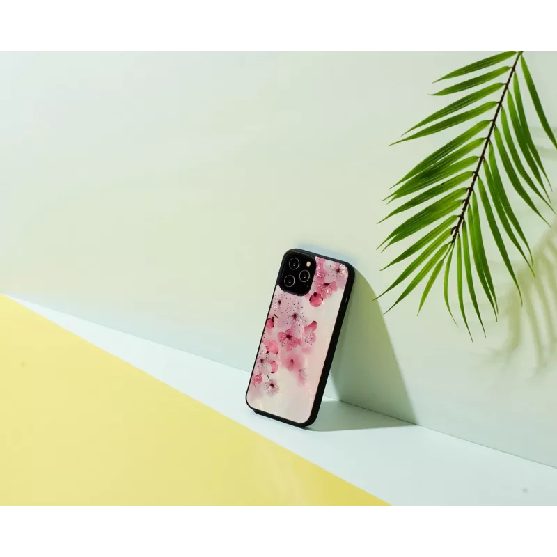 Custodia iKins per Apple iPhone 12 Pro Max – design fiori di ciliegio